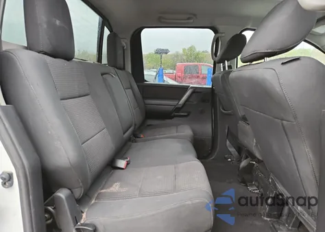 2014 Nissan Titan S из США, поврежденный, VIN 1N6BA0EJ3EN502418